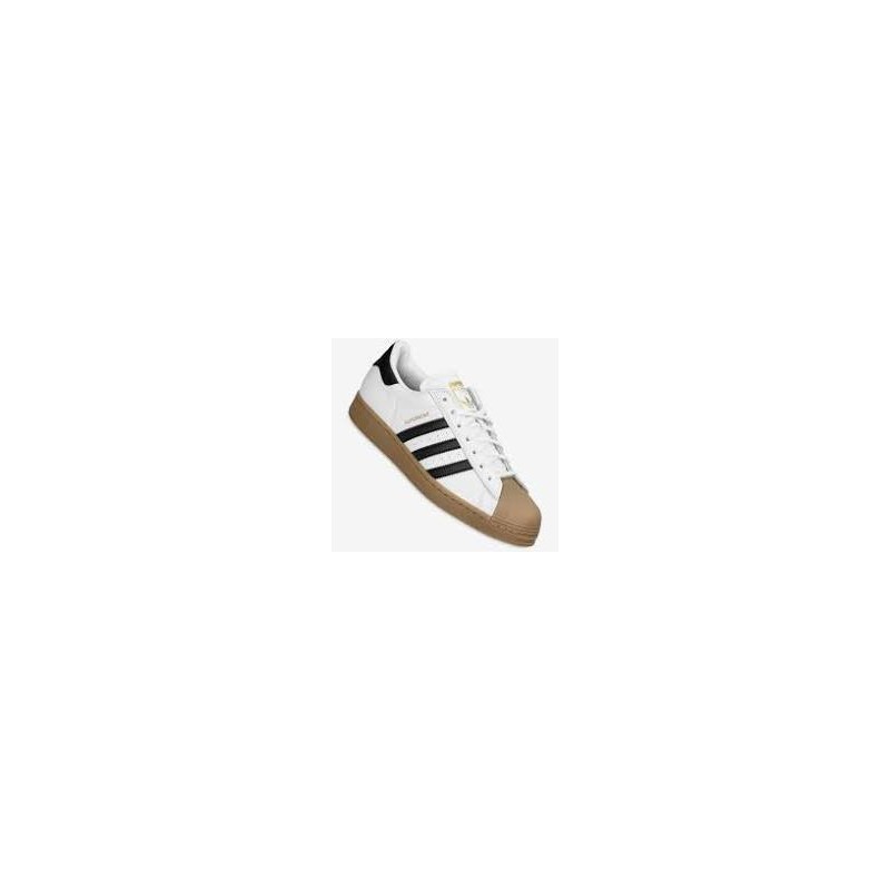 ADIDAS SKATEBOARDING SUPERSTAR ADV CHAUSSURE (WHITE CORE BLACK GUM 4)
